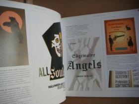 vintage typographic design: 一本法文原版大開本平面設(shè)計(jì)圖冊(cè)